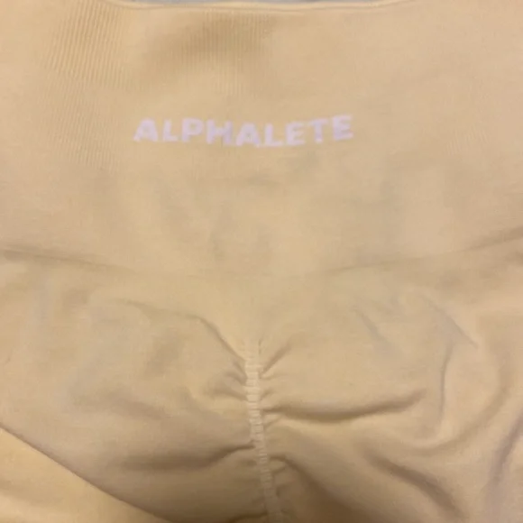 Alphalete Yellow Leggings - Picture 8 of 9